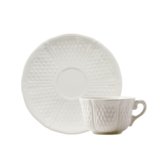 tasse et soucoupe à déjeuner