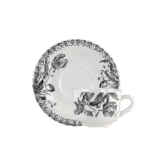 Coffret de 2 tasses & soucoupes à café - Tulipes