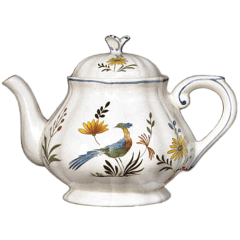 Théière - Oiseaux de paradis