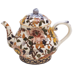 Théière - Pivoines