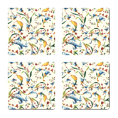 Acrylic coasters - Toscana