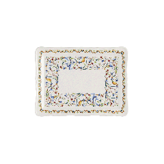 Petit plateau rectangulaire - Toscana - 17,8 x 13,5 cm