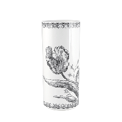 Vase droit moyen modèle - Tulipes